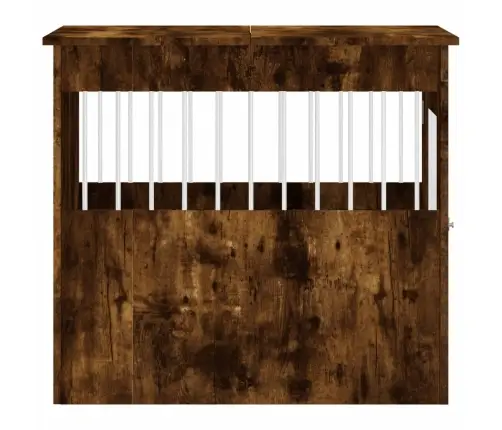 Narvas Šunims, Dūminio Ąžuolo, 64,5X80X71cm Apdirbta Mediena