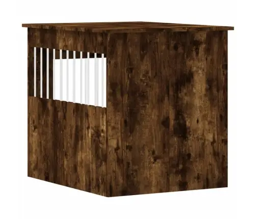 Narvas Šunims, Dūminio Ąžuolo, 64,5X80X71cm Apdirbta Mediena