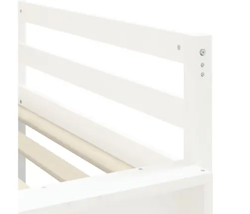 Laste Kõrge Voodi Tunneliga, Sinine, 90X190 cm Männipuit