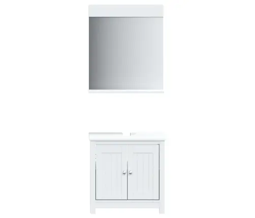 Divdaļīgs Vannasistabas Skapītis Berg, Balts, Priedes Masīvkoks Vidaxl Divdaļīgs Vannasistabas Skapītis Berg, Balts, Priedes Masīvkoks Vidaxl