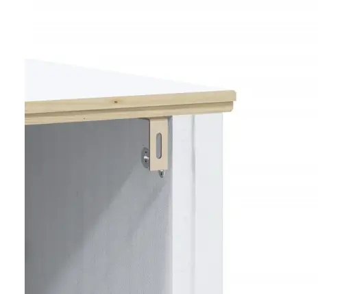 Trīsdaļīgs Vannasistabas Skapītis Berg, Balts, Priedes Koks Vidaxl