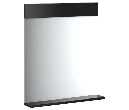 Trīsdaļīgs Vannasistabas Skapītis Berg, Melns, Priedes Koks Vidaxl