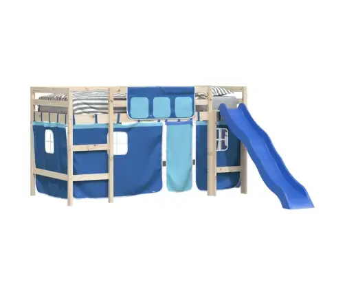 Aizkari Augstajai Gultai, Zili, Poliesters Vidaxl