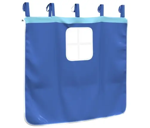 Aizkari Augstajai Gultai Ar Tuneli, Zili, Poliesters Vidaxl