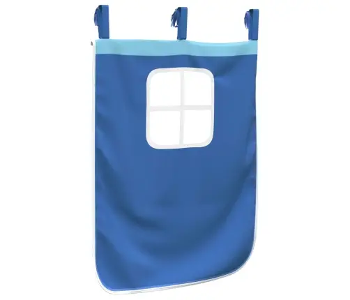 Aizkari Augstajai Gultai Ar Tuneli, Zili, Poliesters Vidaxl