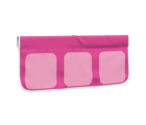 Aizkari Augstajai Gultai Ar Tuneli, Rozā, Poliesters Vidaxl