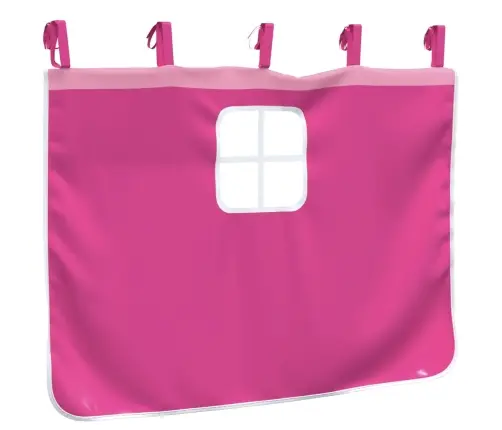 Aizkari Augstajai Gultai Ar Tuneli Un Torni, Rozā Vidaxl