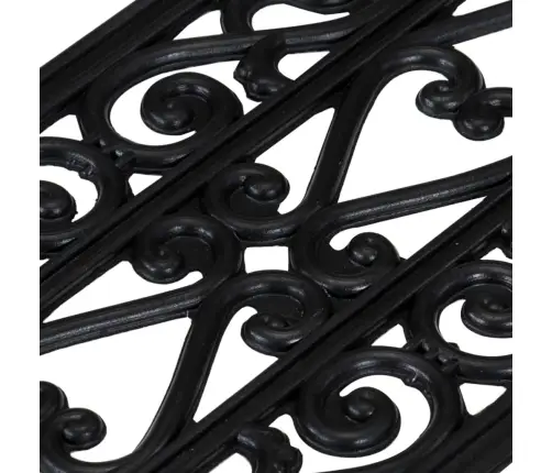 Kāpņu Paklāji, 5 Gab., 25X75 Cm, Gumija Vidaxl