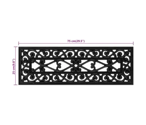 Trepiastme Matt 10 Tk, 25 X 75 cm Kumm