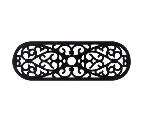 Kāpņu Paklāji, 5 Gab., 25X75 Cm, Gumija Vidaxl