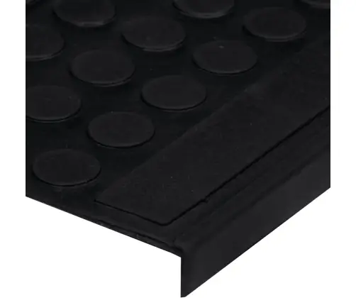 Kāpņu Paklāji, 10 Gab., 25X75 Cm, Gumija Vidaxl