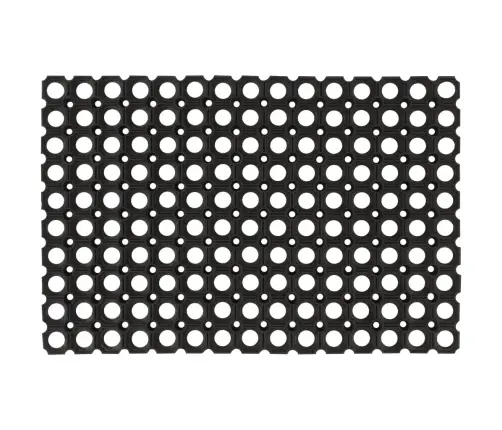 Durvju Paklājs, Taisnstūra Forma, 60X80 Cm, Gumija Vidaxl