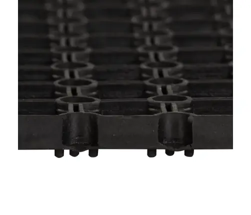 Durvju Paklājs, Taisnstūra Forma, 60X80 Cm, Gumija Vidaxl