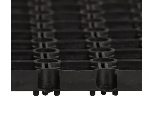 Durvju Paklājs, Taisnstūra Forma, 40X60 Cm, Gumija Vidaxl