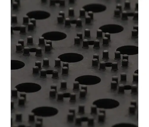 Durvju Paklājs, Taisnstūra Forma, 40X60 Cm, Gumija Vidaxl