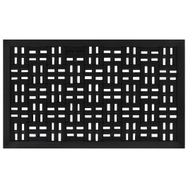 Durvju Paklājs, Taisnstūra Forma, 45X75 Cm, Gumija Vidaxl