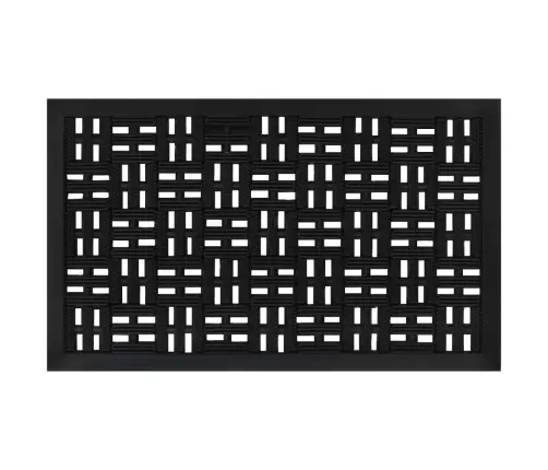 Durvju Paklājs, Taisnstūra Forma, 45X75 Cm, Gumija Vidaxl