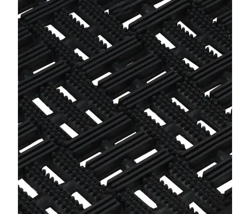 Durvju Paklājs, Taisnstūra Forma, 45X75 Cm, Gumija Vidaxl