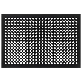 Durvju Paklājs, Taisnstūra Forma, 60X90 Cm, Gumija Vidaxl