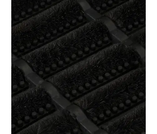 Durvju Paklājs, Taisnstūra, 45X75 Cm, Gumija, Kokosa Šķiedra Vidaxl