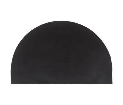 Durvju Paklājs, Dabīga Krāsa, Pusapaļš, 50X80 Cm Vidaxl