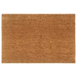 Durvju Paklājs, Dabīga Krāsa, 60X90 Cm, Pūkaina Kokosa Šķiedra Vidaxl Durvju Paklājs, Dabīga Krāsa, 60X90 Cm, Pūkaina Kokosa Šķiedra Vidaxl