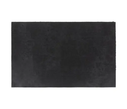 Durvju Paklājs, Melns, 50X80 Cm, Pūkaina Kokosa Šķiedra Vidaxl