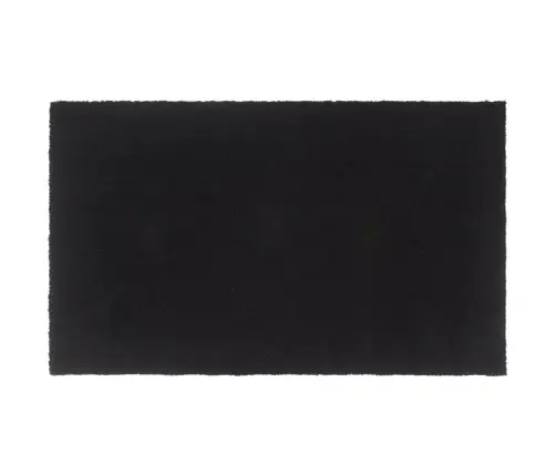 Durvju Paklājs, Melns, 90X150 Cm, Pūkaina Kokosa Šķiedra Vidaxl