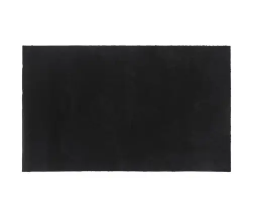 Durvju Paklājs, Melns, 90X150 Cm, Pūkaina Kokosa Šķiedra Vidaxl
