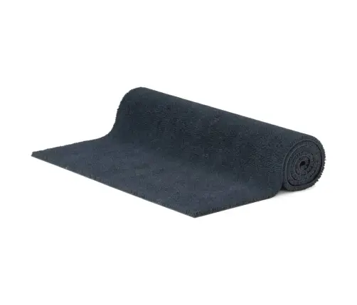 Durvju Paklājs, Tumši Pelēks, 100X200Cm, Pūkaina Kokosa Šķiedra Vidaxl