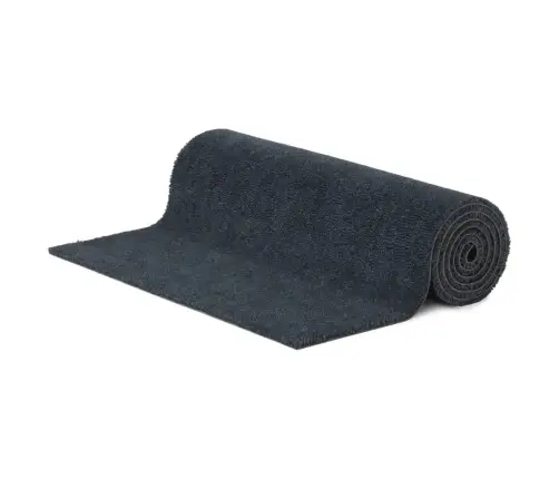 Durvju Paklājs, Tumši Pelēks, 100X300Cm, Pūkaina Kokosa Šķiedra Vidaxl