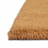Durvju Paklājs, Dabīga Krāsa, 60X90 Cm, Pūkaina Kokosa Šķiedra Vidaxl