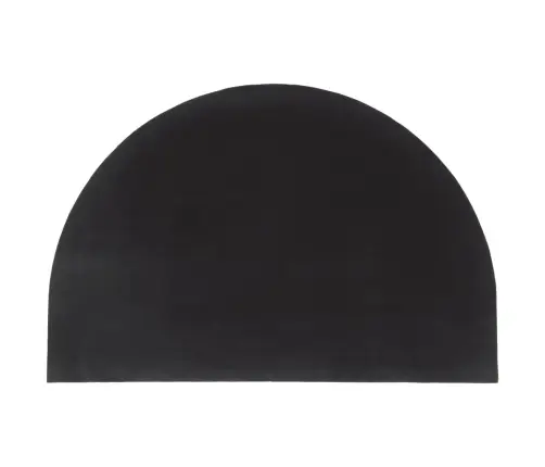 Durvju Paklājs, Dabīga Krāsa, Pusapaļš, 60X90 Cm Vidaxl