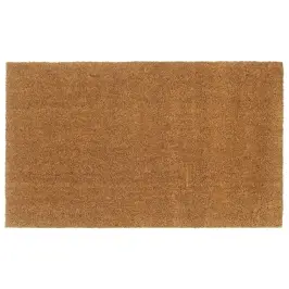 Durvju Paklājs, Dabīga Krāsa, 90X150 Cm, Pūkaina Kokosa Šķiedra Vidaxl