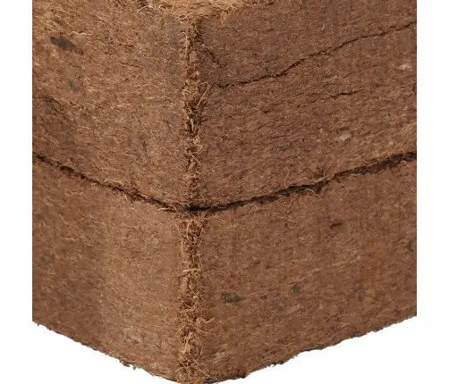 Kokosa Šķiedras Bloki, 12 Gab., 650 G, Kopā 7,8 Kg Vidaxl