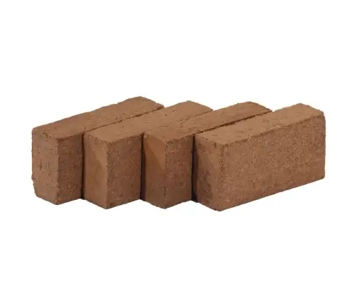 Kokosa Šķiedras Bloki, 24 Gab., 650 G, Kopā 15,6 Kg Vidaxl