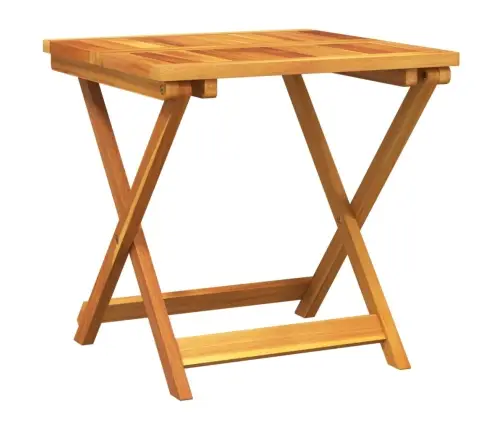 Sulankstomas Sodo Stalas, 50X50X50cm Akacijos Masyvas