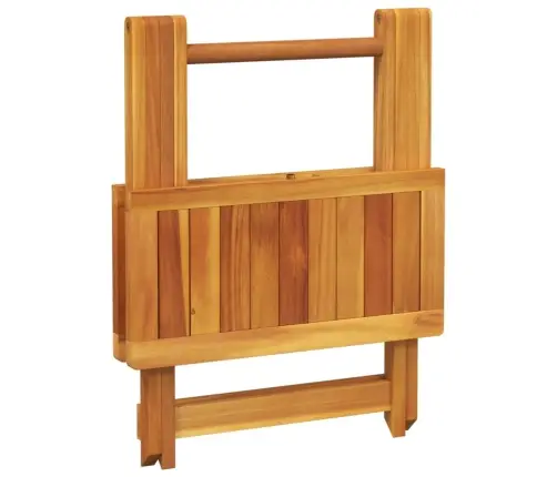 Sulankstomas Sodo Stalas, 50X50X50cm Akacijos Masyvas