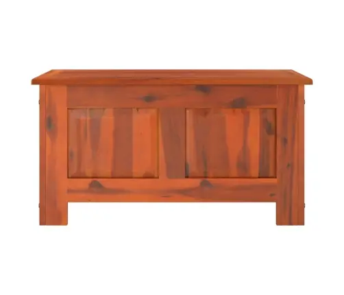 Skrynia Daiktams Su Dangčiu, Ruda, Akacijos Medienos Masyvas