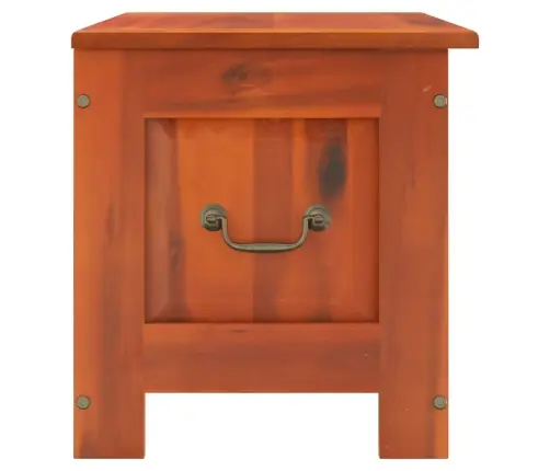 Skrynia Daiktams Su Dangčiu, Ruda, Akacijos Medienos Masyvas