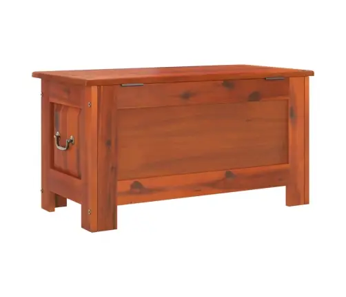 Skrynia Daiktams Su Dangčiu, Ruda, Akacijos Medienos Masyvas