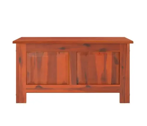 Skrynia Daiktams Su Dangčiu, Ruda, Akacijos Medienos Masyvas