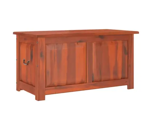 Skrynia Daiktams Su Dangčiu, Ruda, Akacijos Medienos Masyvas