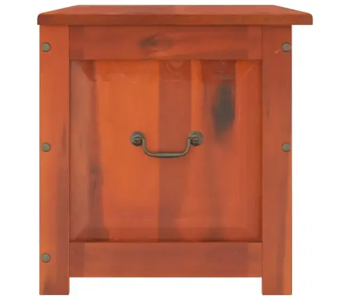 Skrynia Daiktams Su Dangčiu, Ruda, Akacijos Medienos Masyvas