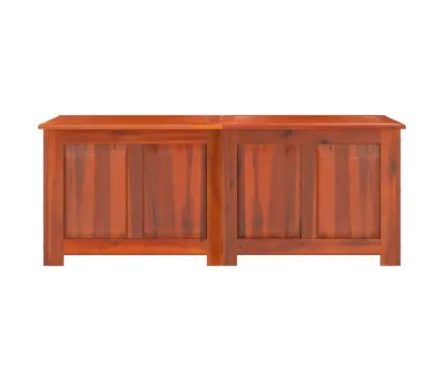 Skrynia Daiktams Su Dangčiu, Ruda, Akacijos Medienos Masyvas