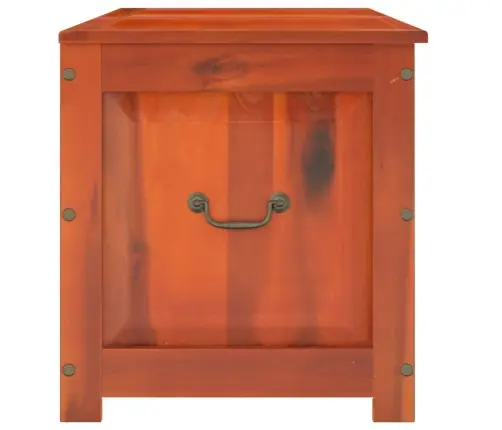 Skrynia Daiktams Su Dangčiu, Ruda, Akacijos Medienos Masyvas