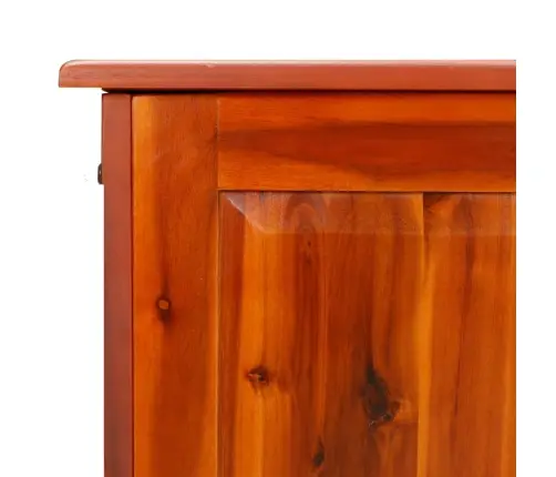 Skrynia Daiktams Su Dangčiu, Ruda, Akacijos Medienos Masyvas