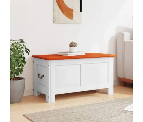 Mantu Lāde Ar Vāku, Brūna Un Balta, Akācijas Masīvkoks Vidaxl