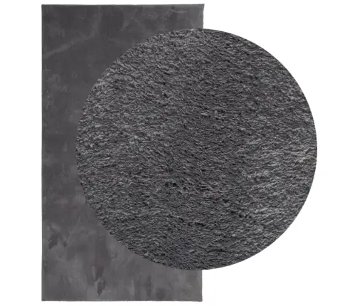 Paklājs Huarte, Īsa Spalva, Mīksts, Mazgājams, Antracītpelēks Vidaxl