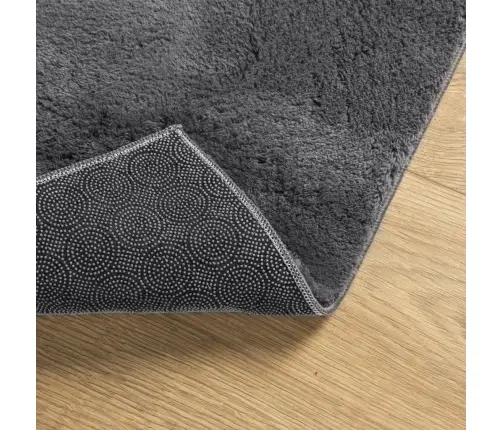 Paklājs Huarte, Īsa Spalva, Mīksts, Mazgājams, Antracītpelēks Vidaxl